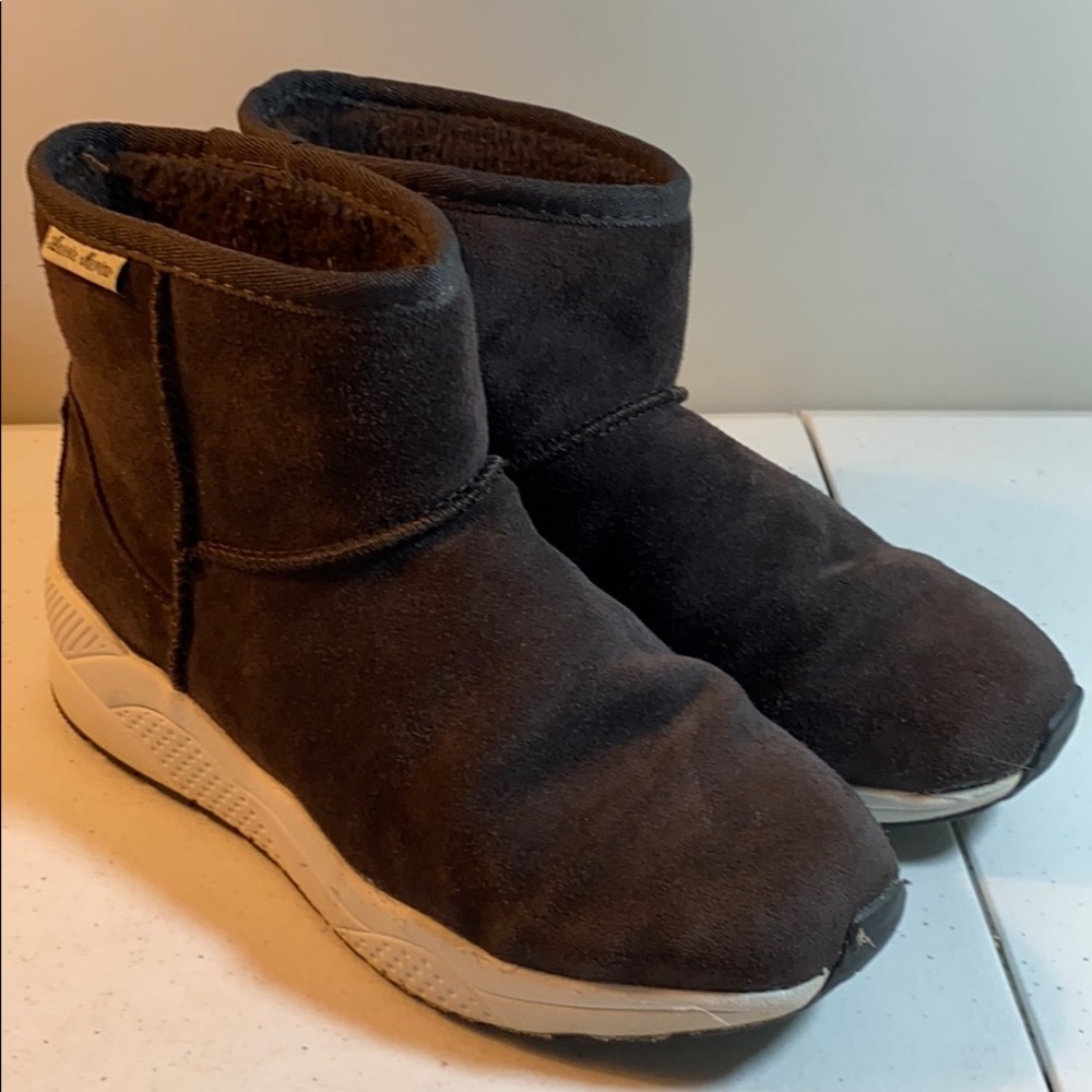 Aussie Merino suede boot